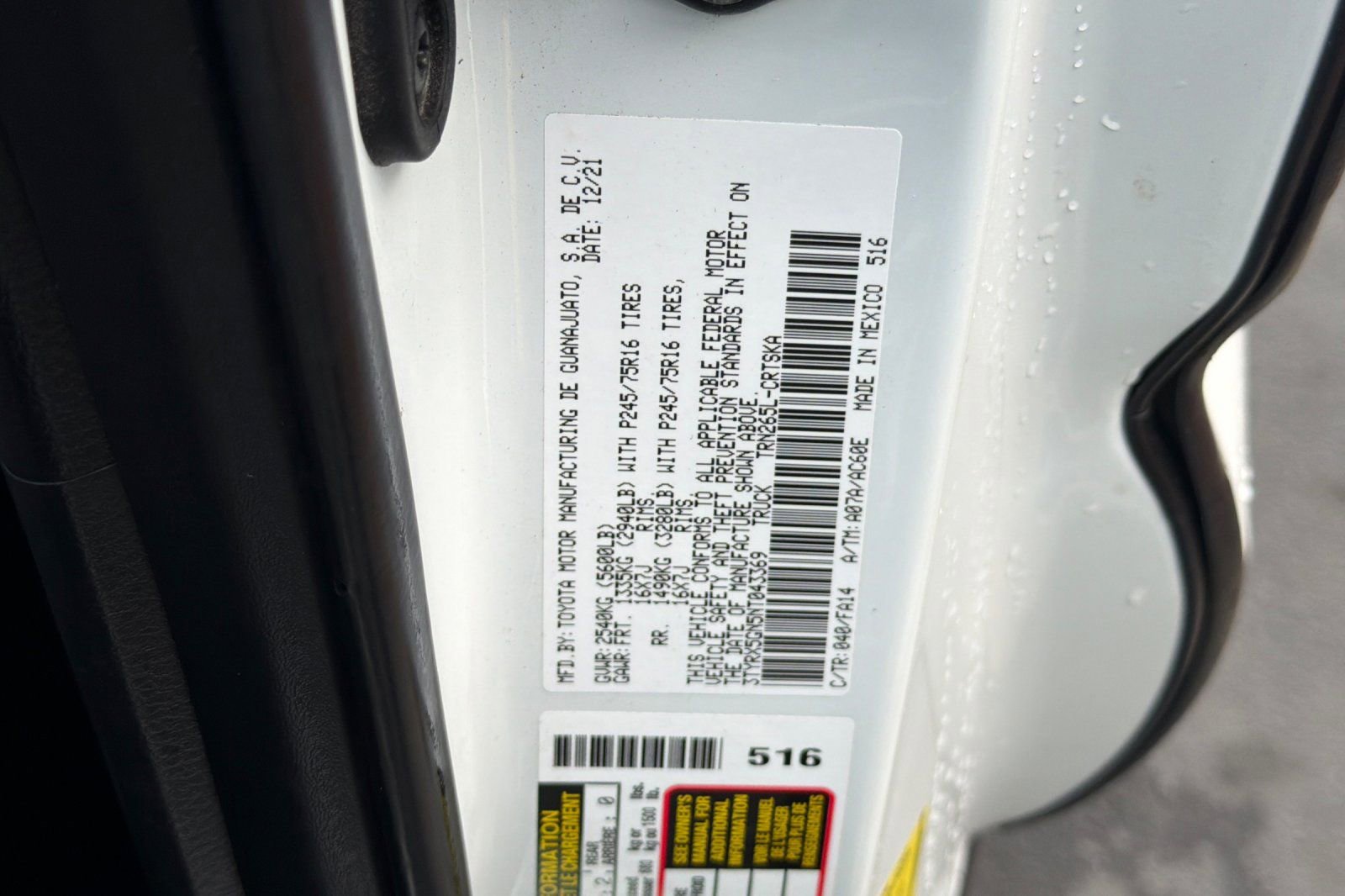 Certified 2022 Toyota Tacoma SR image 33