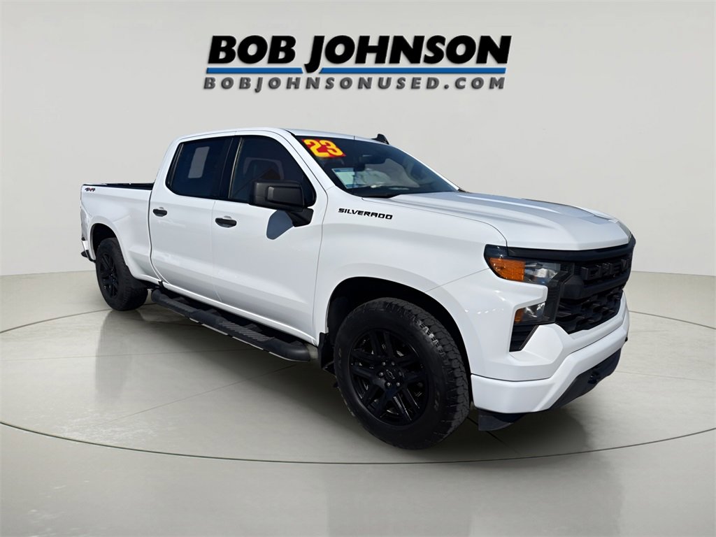 Used 2023 Chevrolet Silverado 1500 Custom w/ LPO, Dark Essentials Package image 1