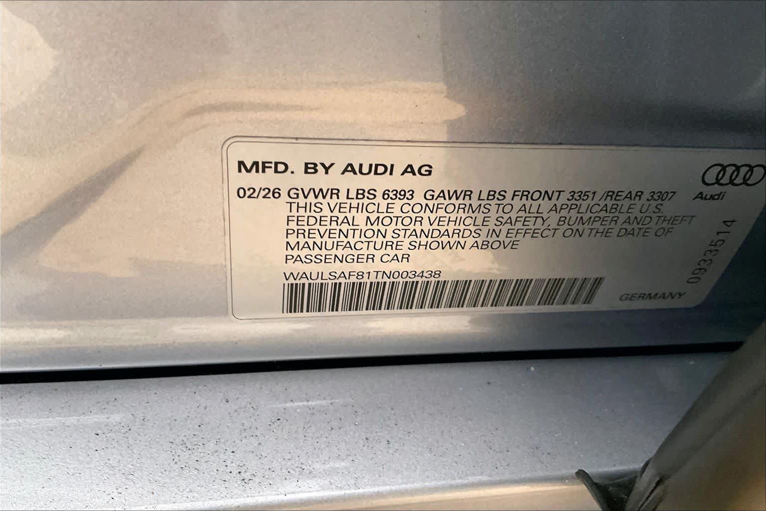 New 2026 Audi S8 AWD/4WD image 20