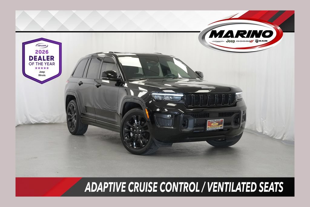 Certified 2023 Jeep Grand Cherokee Overland AWD/4WD image 1