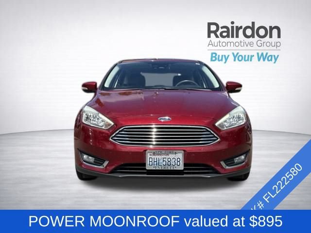 Used 2015 Ford Focus Titanium w/ Titanium Technology Package FWD image 2
