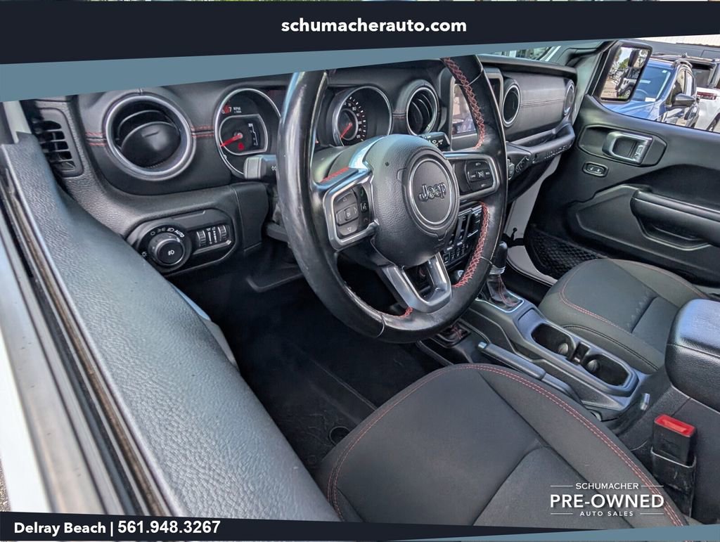 Certified 2020 Jeep Wrangler Rubicon w/ Quick Order Package 28Y AWD/4WD image 13