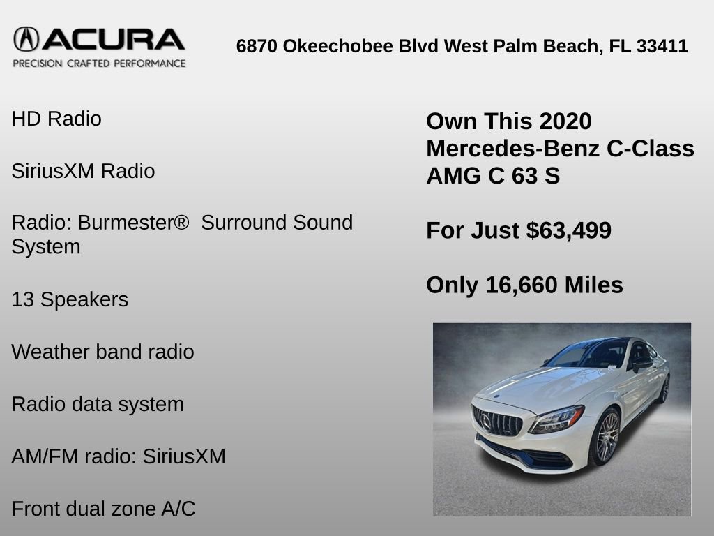 Used 2020 Mercedes-Benz C 63 AMG S image 6