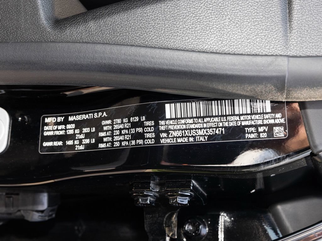 Used 2021 Maserati Levante GranSport AWD/4WD image 80