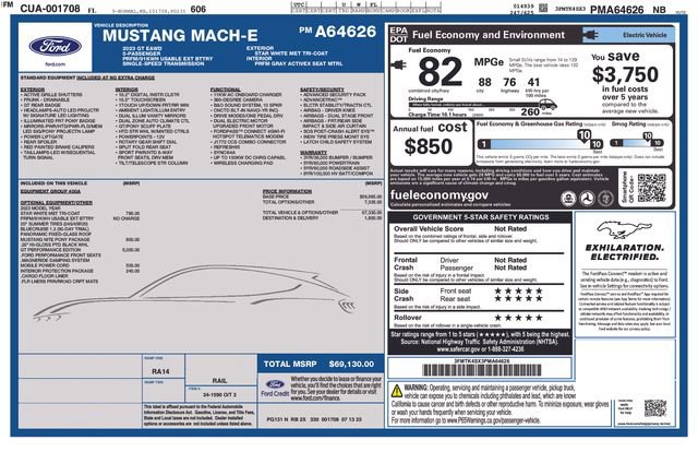 Used 2023 Ford Mustang Mach-E GT w/ GT Performance Edition image 2