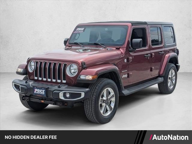 Used 2021 Jeep Wrangler Unlimited Sahara AWD/4WD image 1