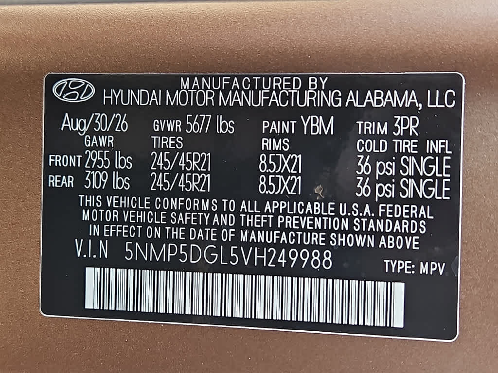 New 2027 Hyundai Santa Fe Calligraphy AWD/4WD image 25