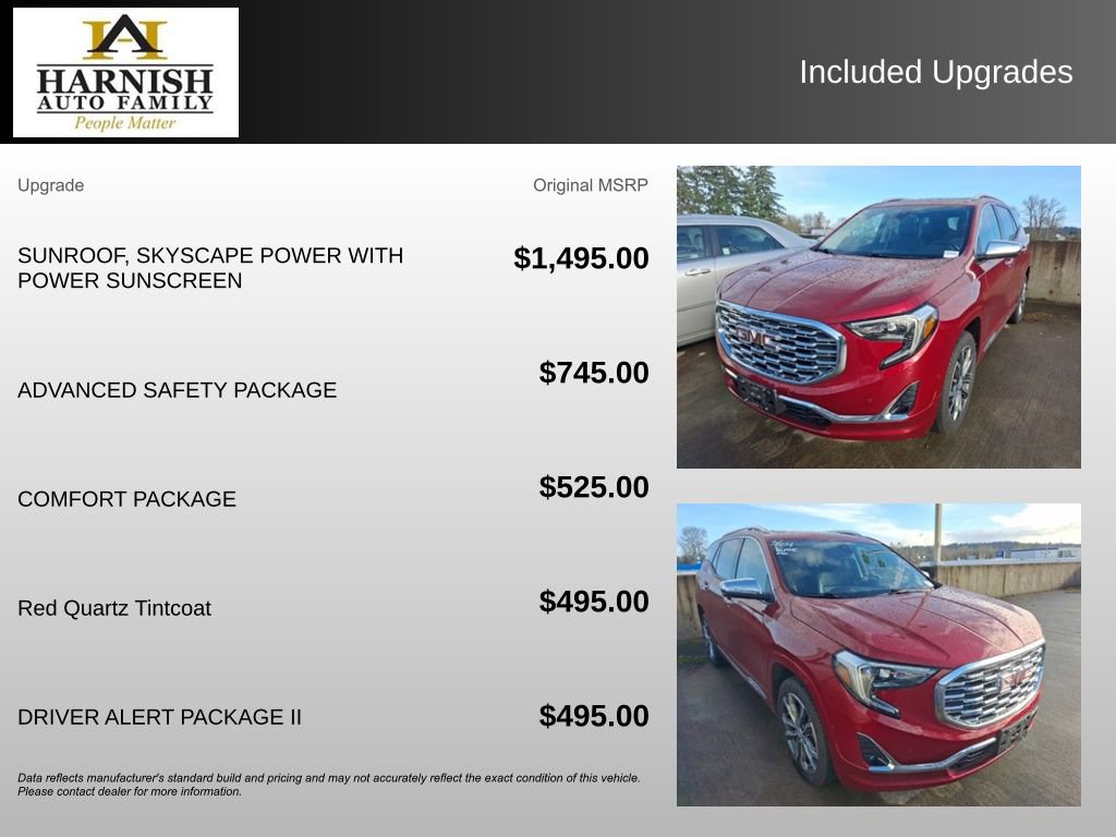 Used 2018 GMC Terrain Denali w/ Advanced Safety Package image 4