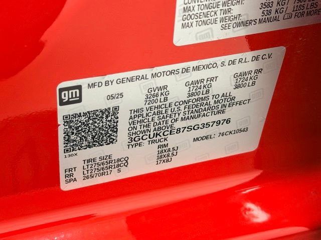 Certified 2025 Chevrolet Silverado 1500 Custom Trail Boss image 24