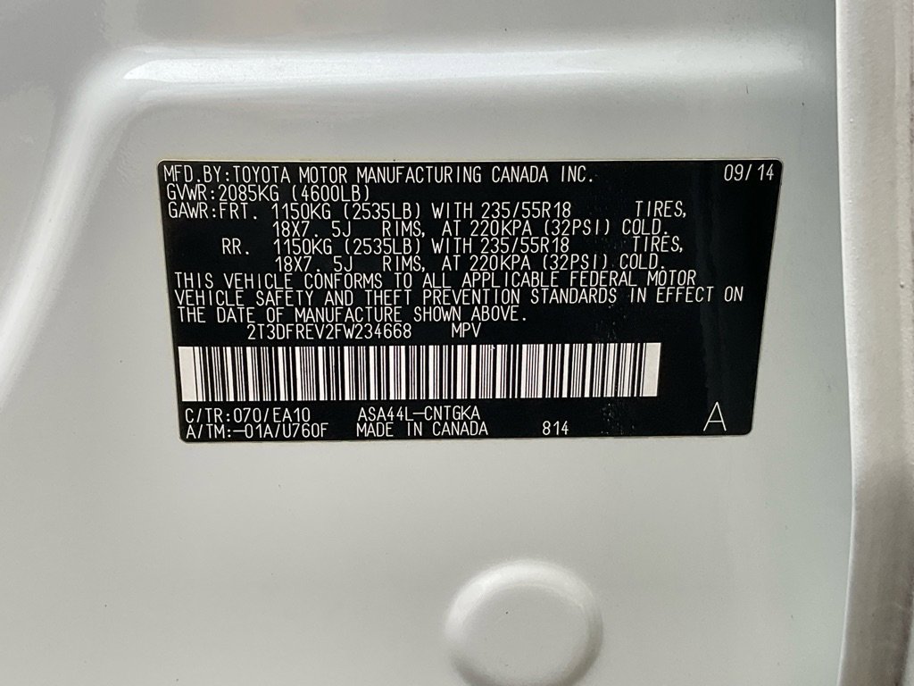 Used 2015 Toyota RAV4 Limited image 46