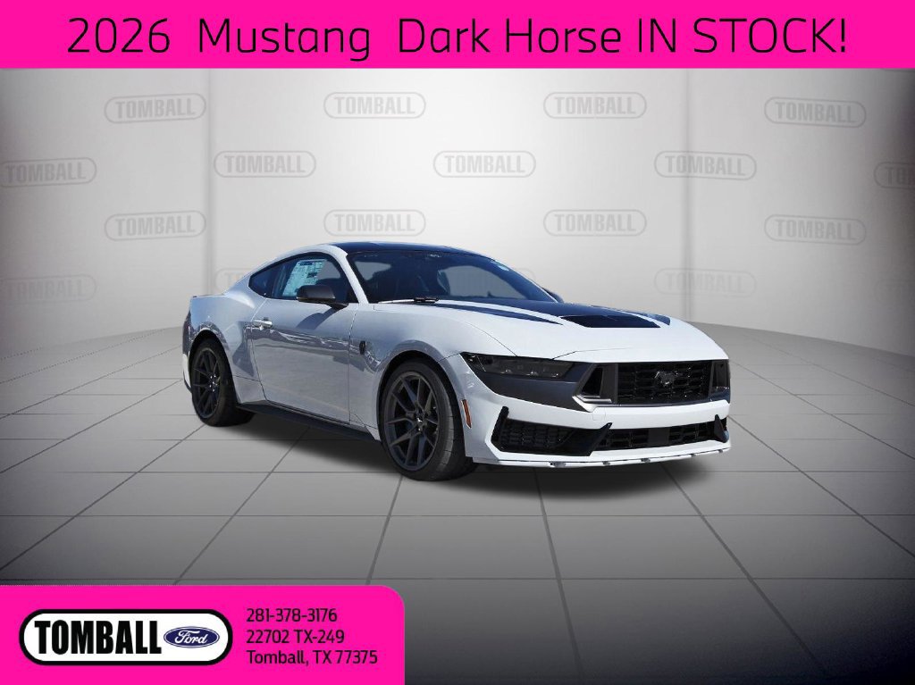 New 2026 Ford Mustang Dark Horse w/ Dark Horse Handlin Package RWD image 1