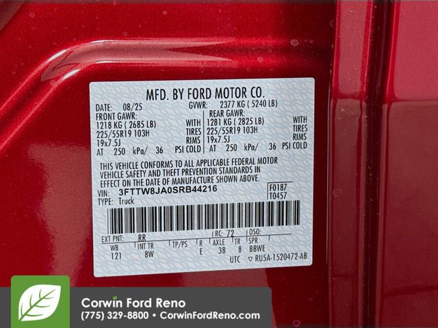 New 2025 Ford Maverick XLT w/ Black Appearance Package image 31