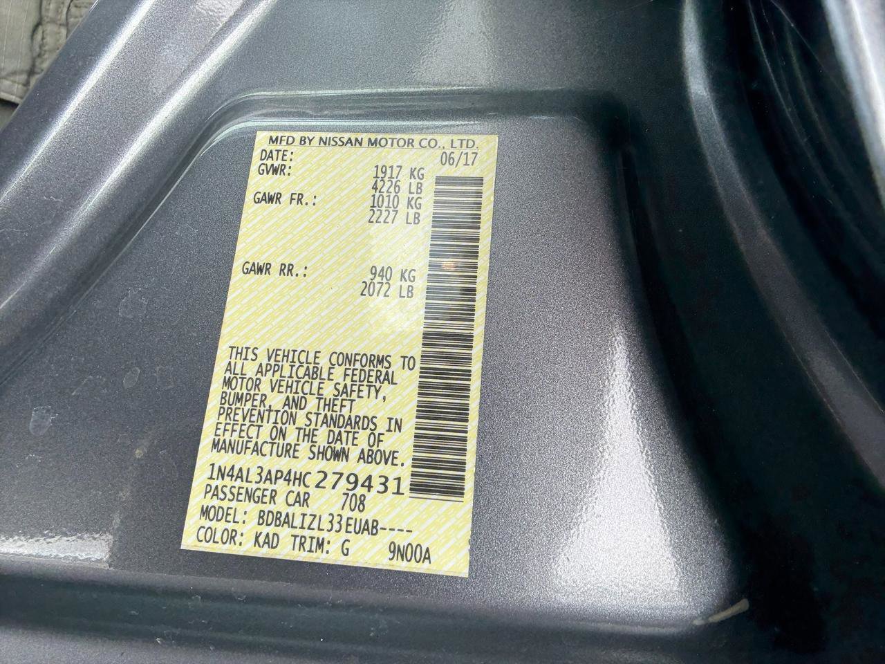 Used 2017 Nissan Altima 2.5 SV FWD image 37