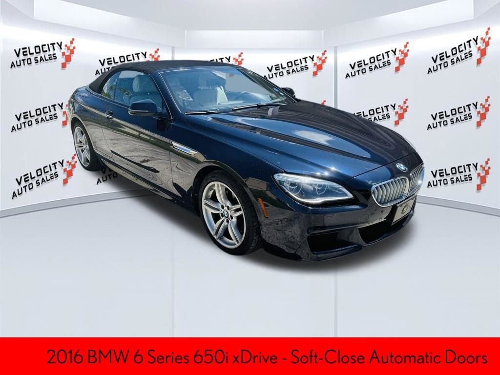 Used 2016 BMW 650i xDrive Convertible AWD/4WD image 12
