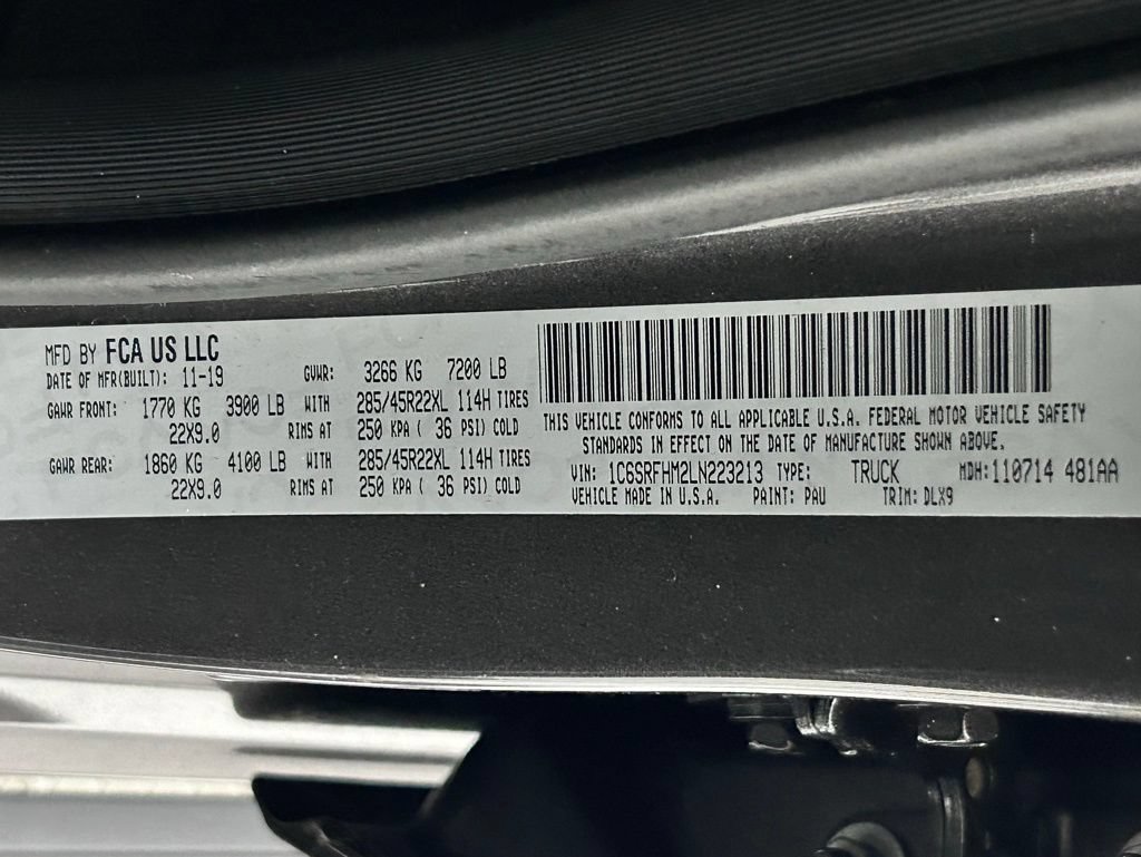 Used 2020 RAM 1500 Limited AWD/4WD image 28