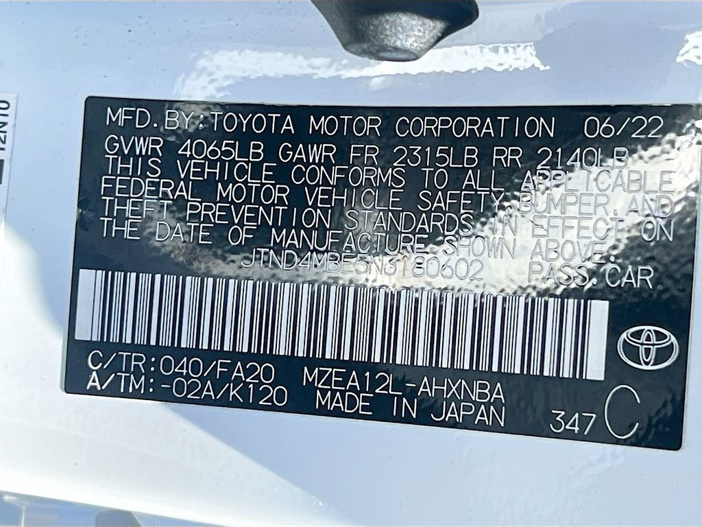 Used 2022 Toyota Corolla SE FWD image 30
