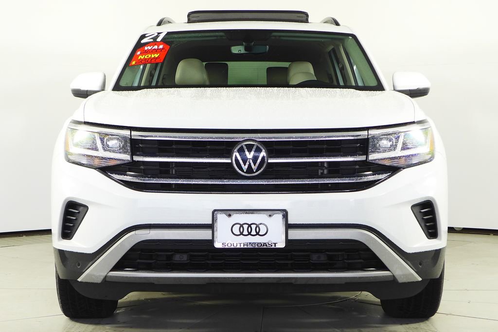 Used 2021 Volkswagen Atlas SE w/ Panoramic Sunroof Package image 3