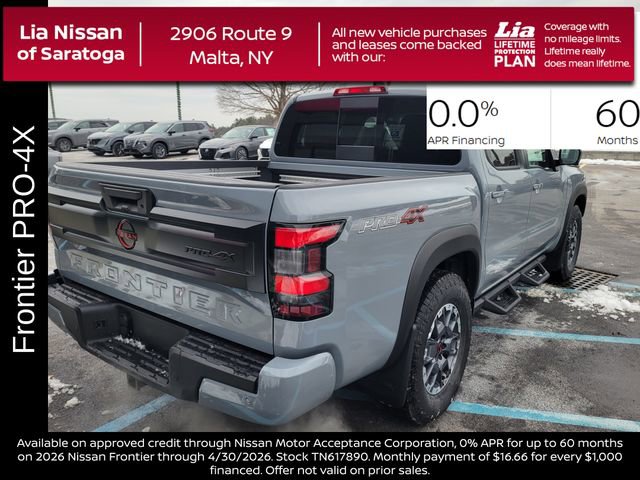 New 2026 Nissan Frontier PRO-4X w/ Pro-4x Convenience Package AWD/4WD image 3