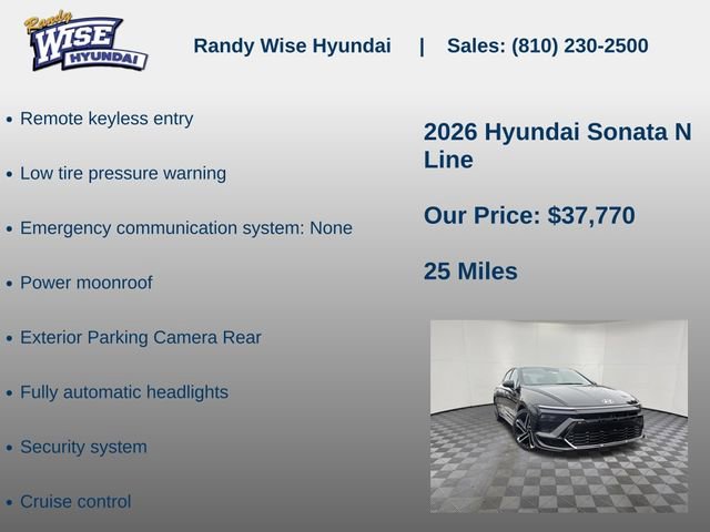 New 2026 Hyundai Sonata N Line FWD image 10