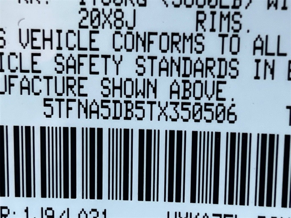 New 2026 Toyota Tundra Platinum image 33