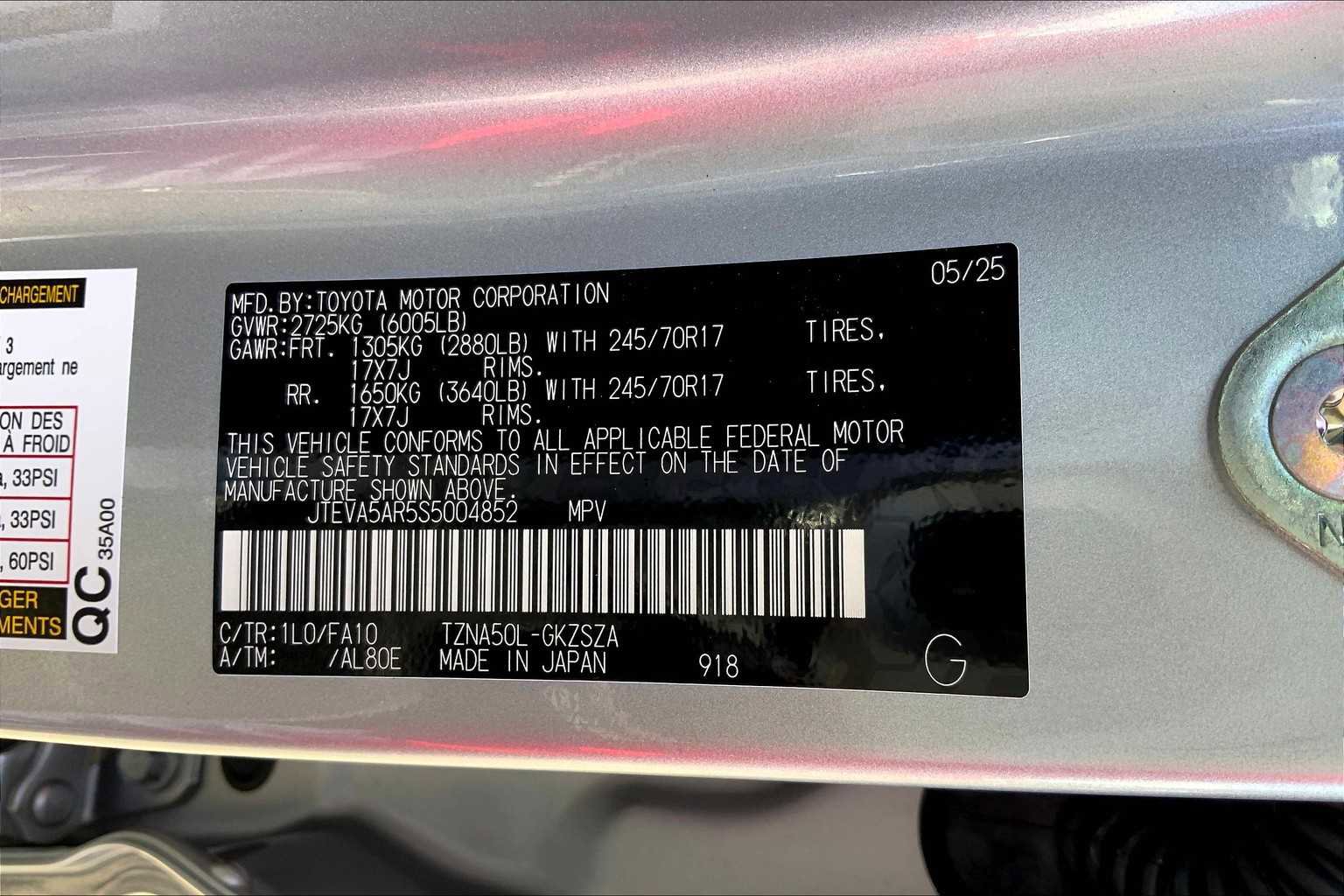 Certified 2025 Toyota 4Runner SR5 image 29