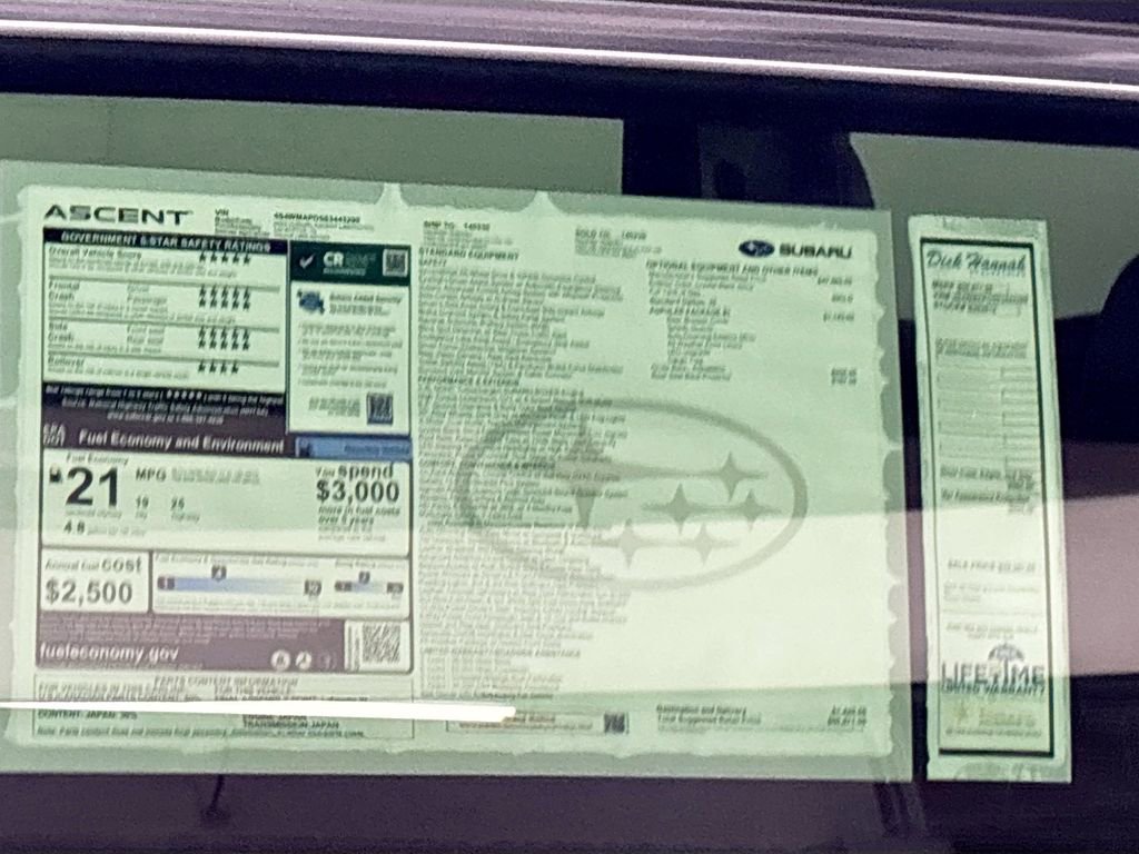 New 2025 Subaru Ascent Limited image 26