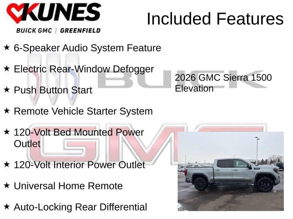 New 2026 GMC Sierra 1500 Elevation w/ Elevation Premium Package image 4