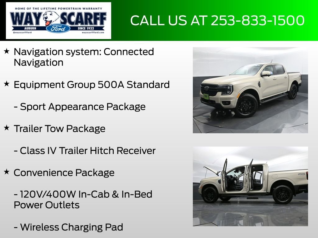 New 2025 Ford Ranger Lariat w/ FX4 Off-Road Package image 6