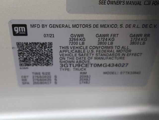 Used 2021 GMC Sierra 1500 Elevation image 58