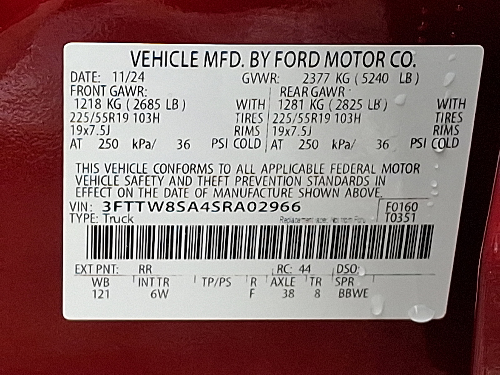 Used 2025 Ford Maverick Lariat w/ Black Appearance Package AWD/4WD image 27