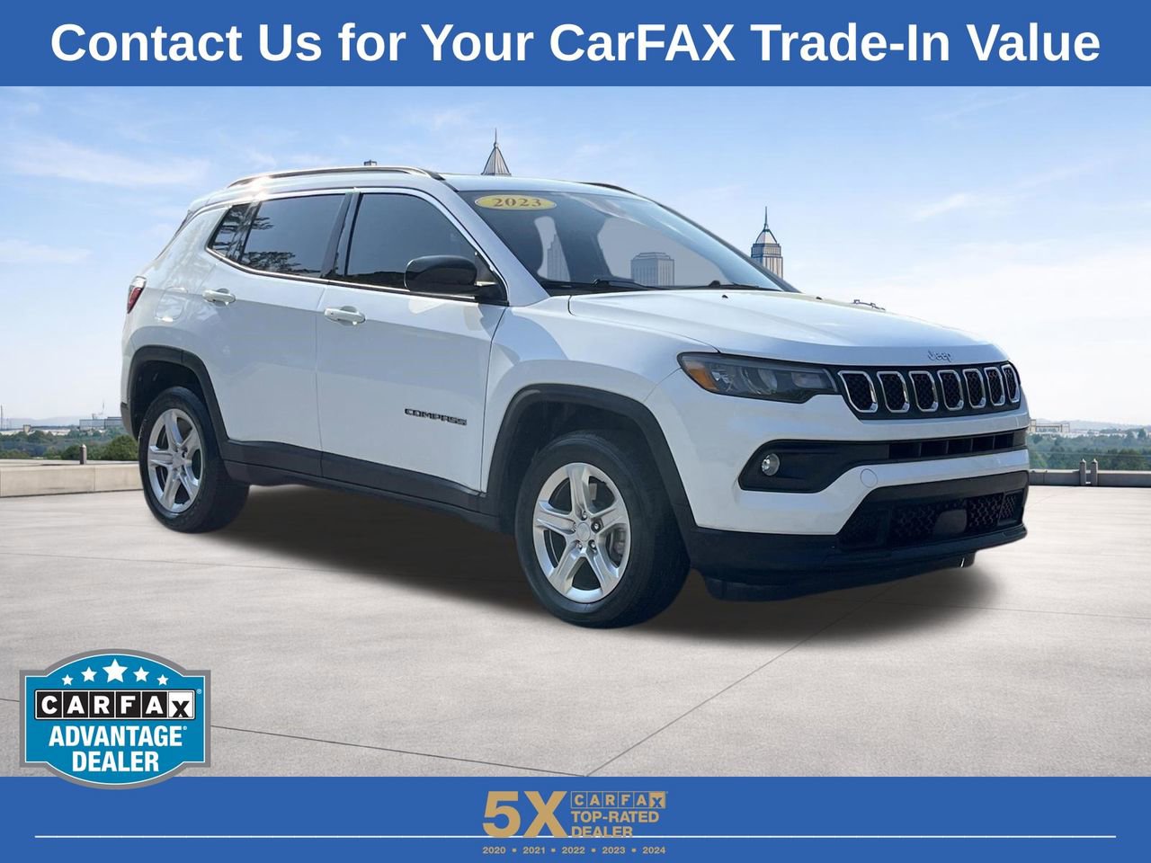 Used 2023 Jeep Compass Latitude w/ Sun and Sound Group image 32