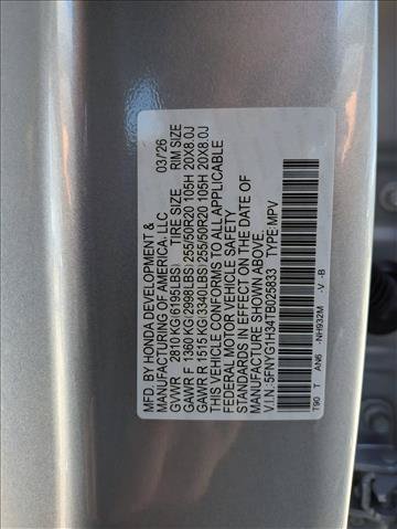 New 2026 Honda Pilot Sport image 14