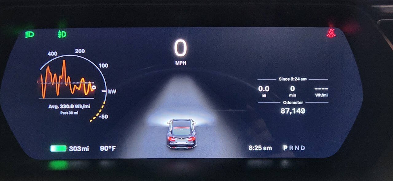 Used 2014 Tesla Model S P85D AWD/4WD image 10