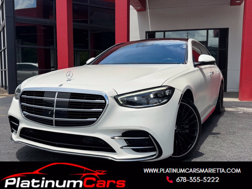 Used 2022 Mercedes-Benz S 500 4MATIC w/ AMG Line Package image 1