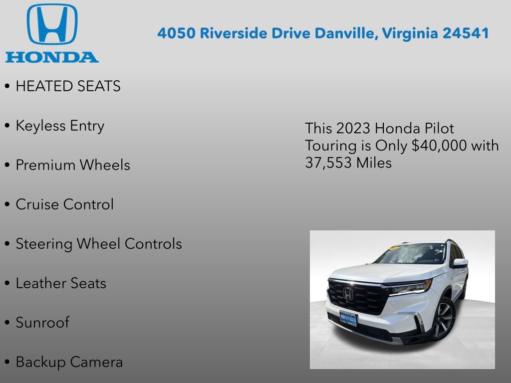 Used 2023 Honda Pilot Touring image 7