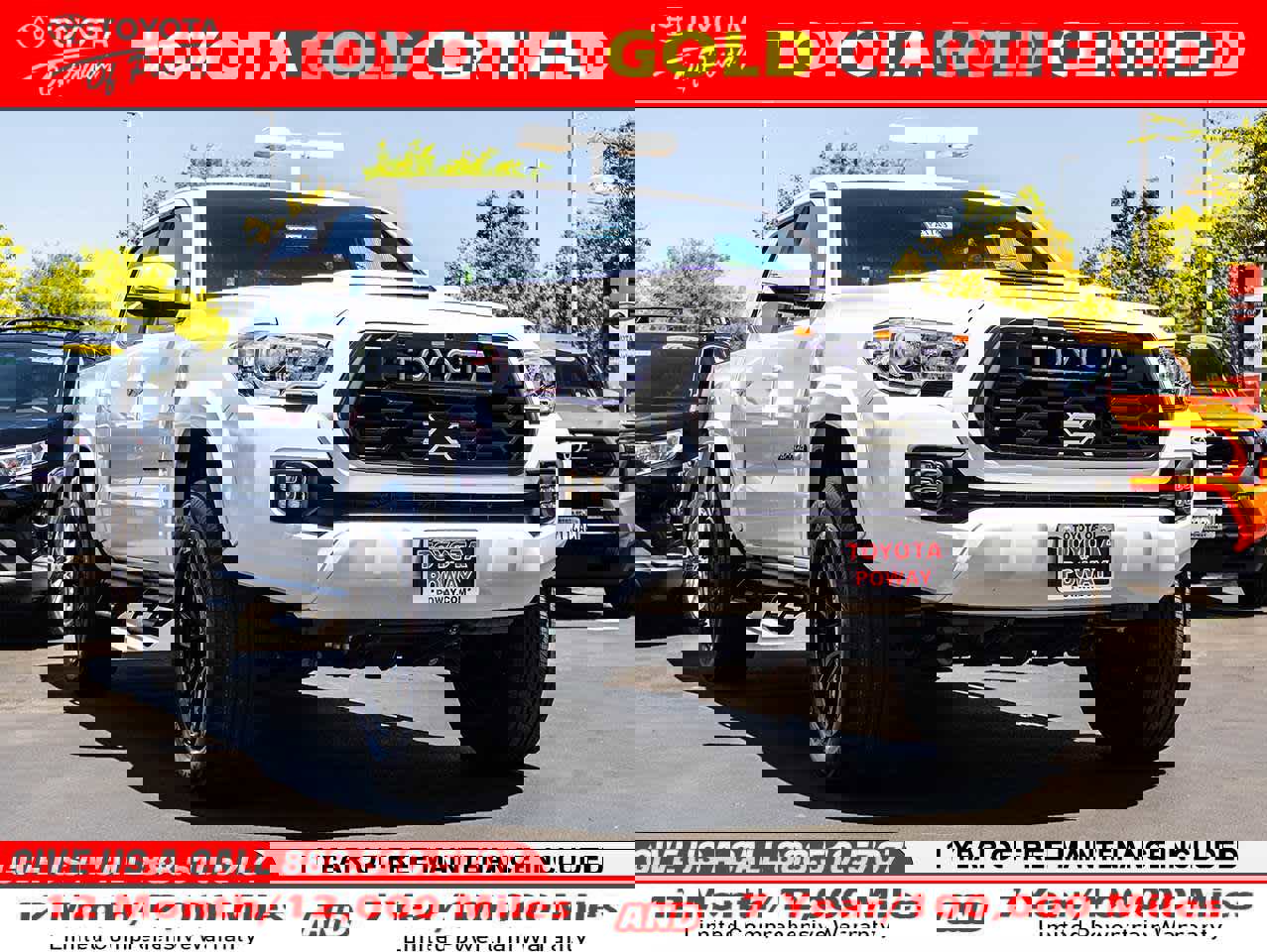 Certified 2022 Toyota Tacoma TRD Sport