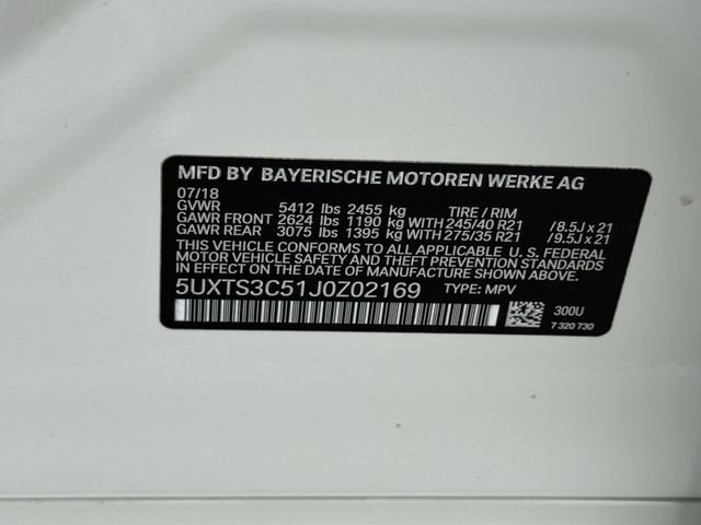 Used 2018 BMW X3 M40i w/ Premium Package AWD/4WD image 31