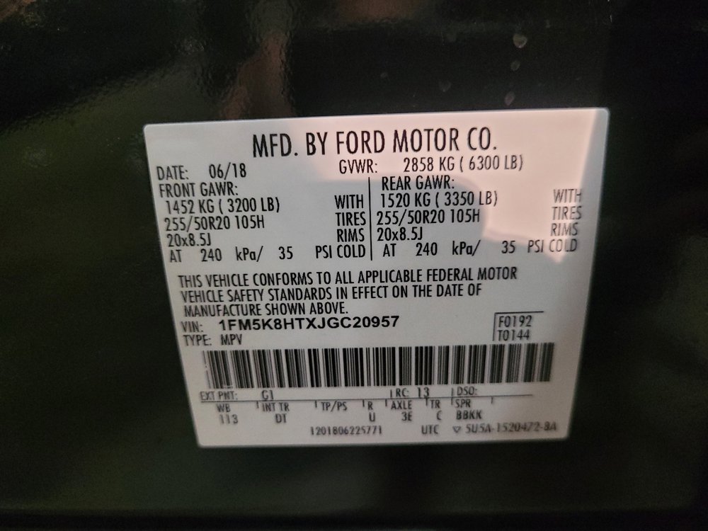 Used 2018 Ford Explorer Platinum AWD/4WD image 33