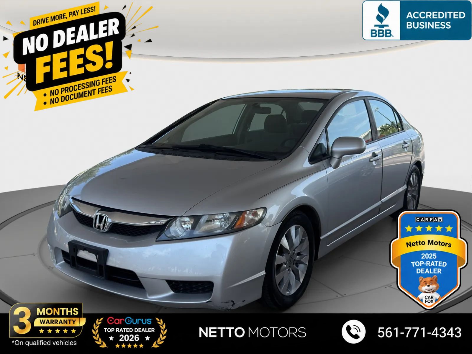 Used 2010 Honda Civic LX