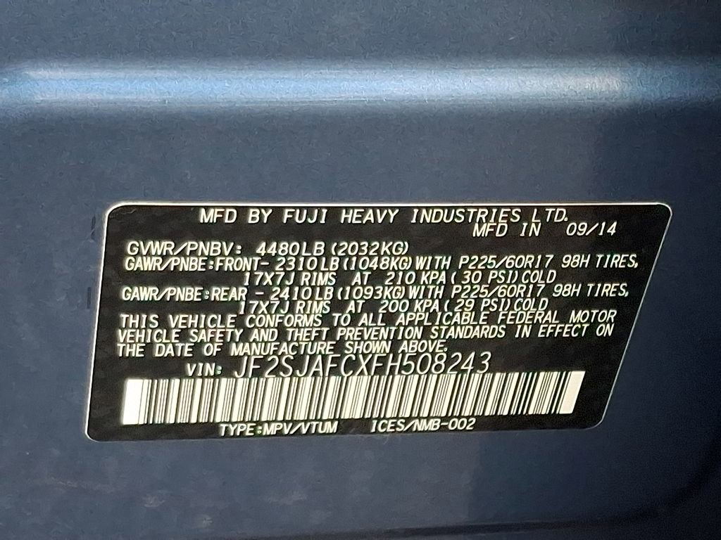 Used 2015 Subaru Forester 2.5i Premium AWD/4WD image 26