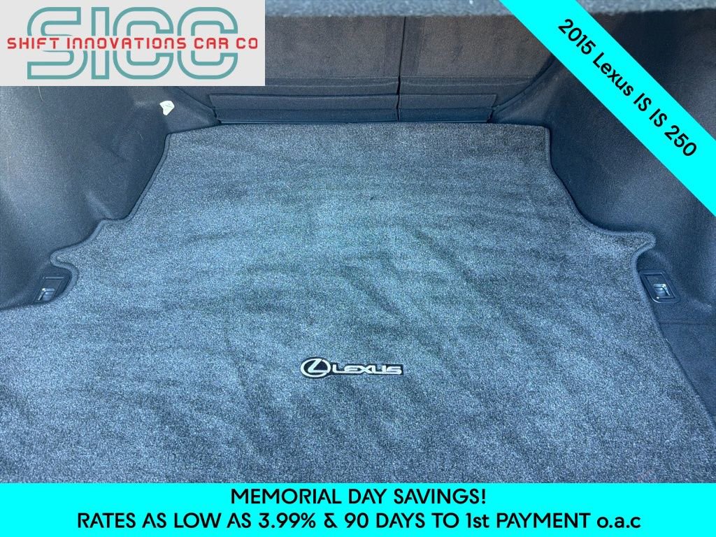 Used 2015 Lexus IS 250 w/ Navigation System Package RWD image 26