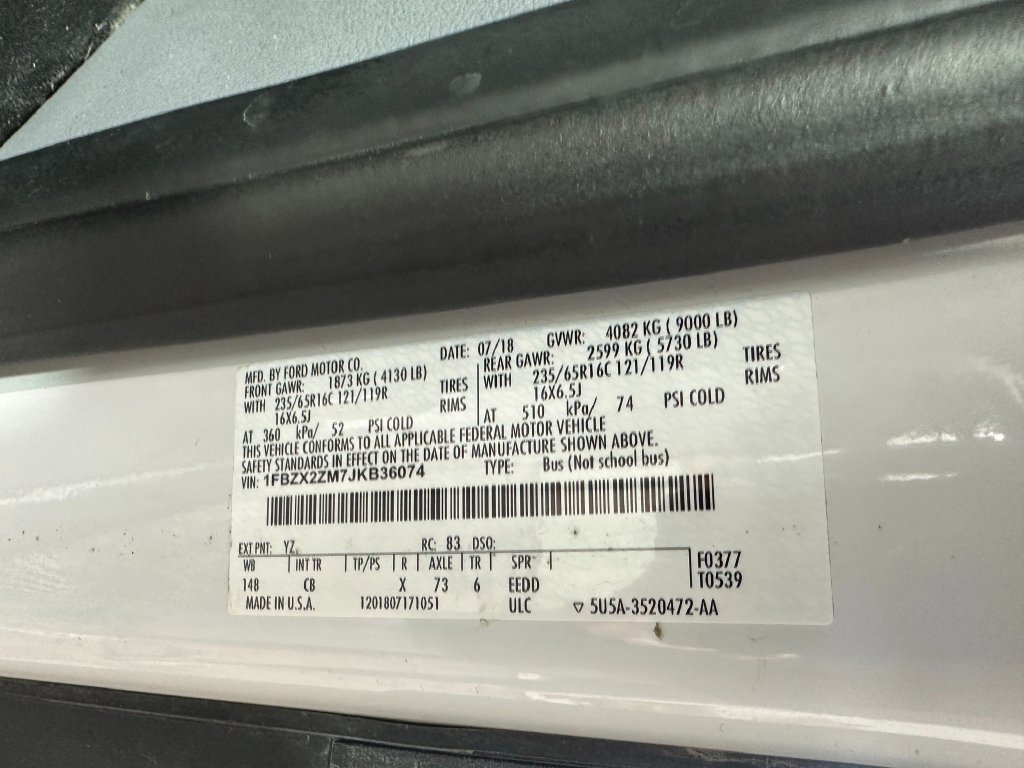 Used 2018 Ford Transit 350 XL RWD image 29