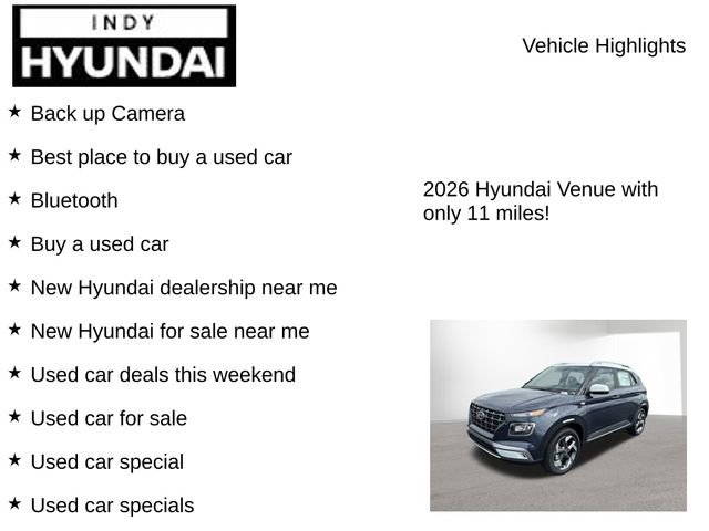 New 2026 Hyundai Venue SEL FWD image 7