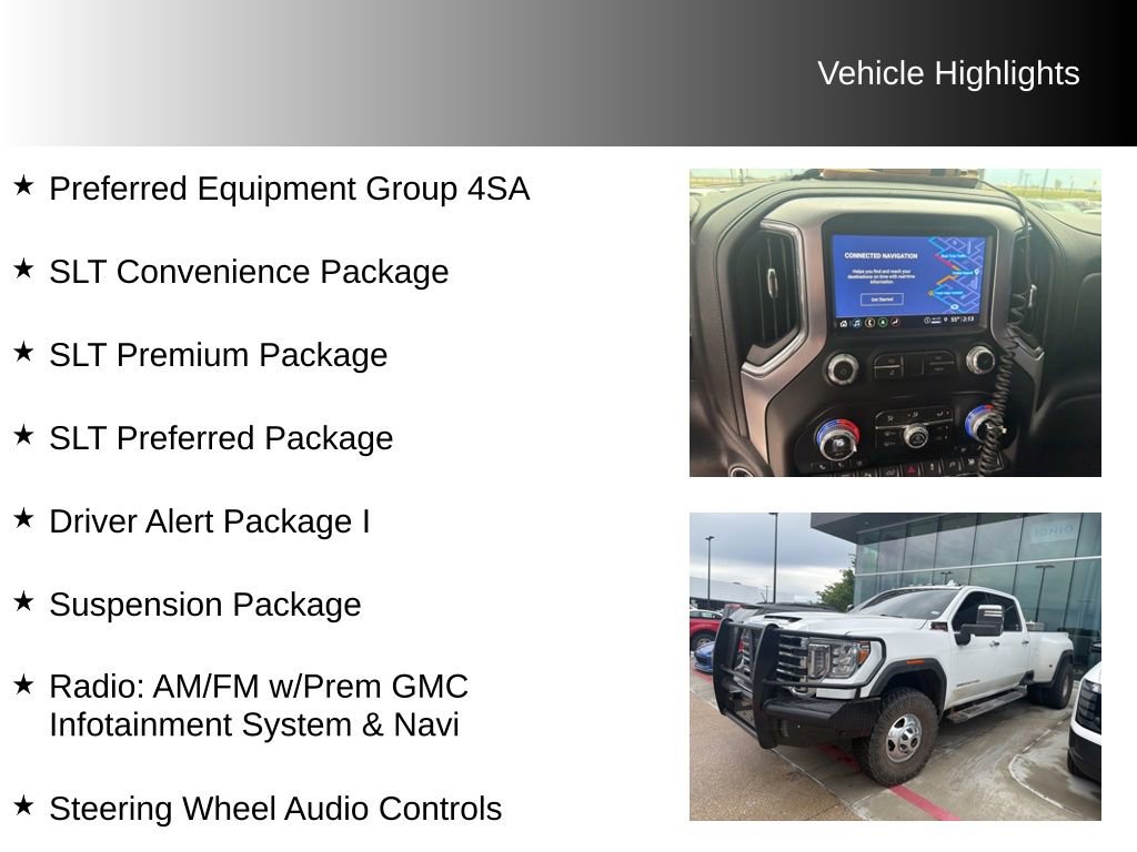 Used 2022 GMC Sierra 3500 SLT w/ SLT Premium Package image 10