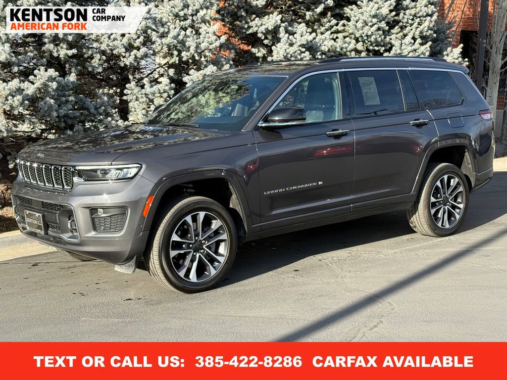 Used 2024 Jeep Grand Cherokee L Overland w/ Trailer Tow Package AWD/4WD image 1