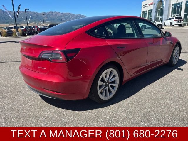 Used 2022 Tesla Model 3 Long Range AWD/4WD image 3