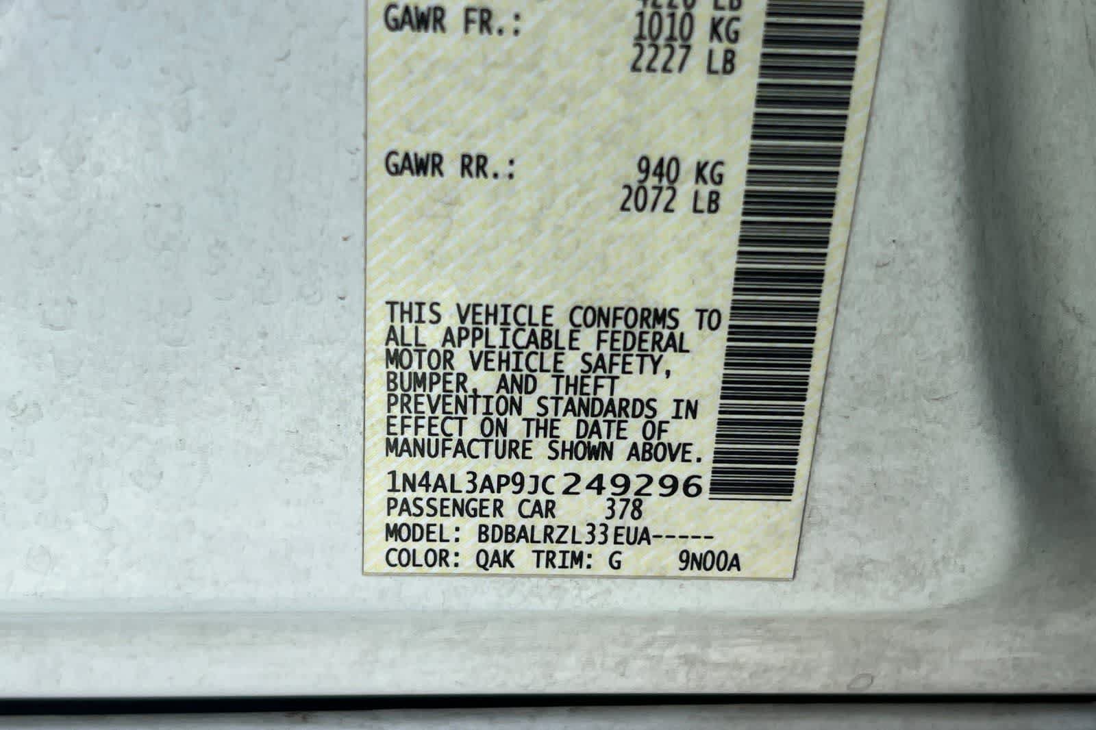 Used 2018 Nissan Altima 2.5 SL FWD image 36