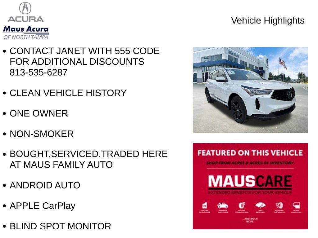 Used 2025 Acura RDX SH-AWD image 8