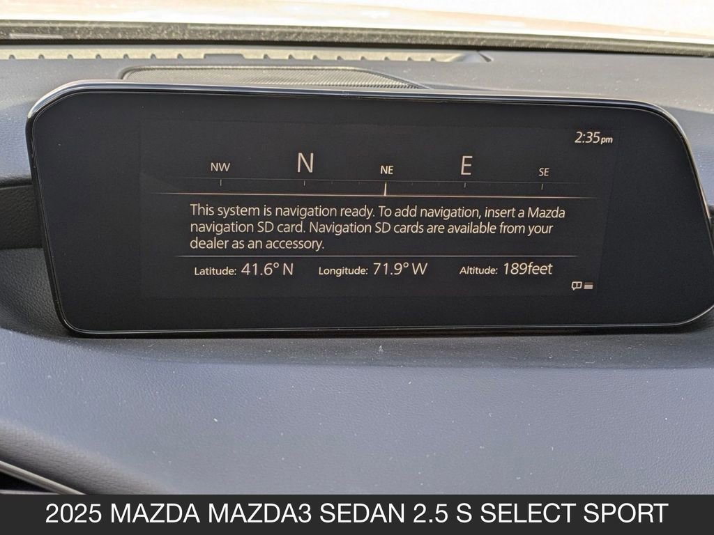 New 2025 MAZDA MAZDA3 s image 26