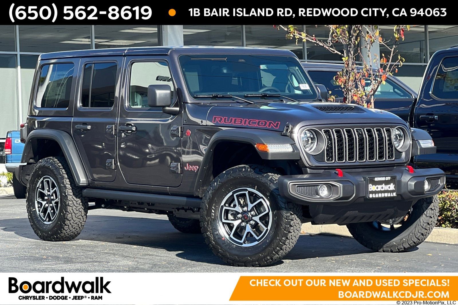 New 2026 Jeep Wrangler Unlimited Rubicon w/ Safety Group AWD/4WD image 1
